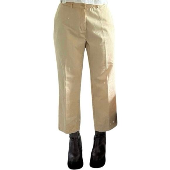 Vineyard Vines Butter Yellow Cropped Pants 34x32 – THE Color of the Season - Picture 1 of 5